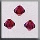 13063 Crystal Treasures-Rondele/Champagne 4mm Fuschia (Qty. 3) MAIN